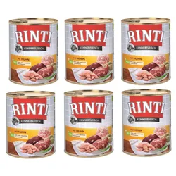 Rinti Kennerfleisch Huhn Nassfutter für Hunde - Huhn 6x800g