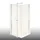 Dusbad Vital 2 Duschkabine mit Drehtür links 80 x 105 cm weiß ESG-Glas