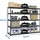 Proregal Schwerlastregal Metall 250x150x60 cm Anthrazit 5 Ebenen