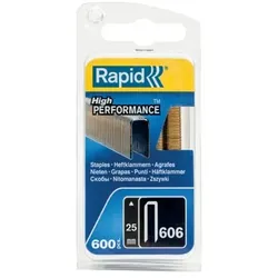 Klammern 606/25mm Stahl (verzinkt, geharzt) 600er Pack, 40109531