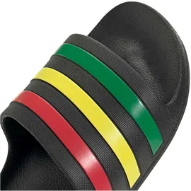 adidas Adilette Aqua Core Black / Green / Pure Ruby 44 2/3