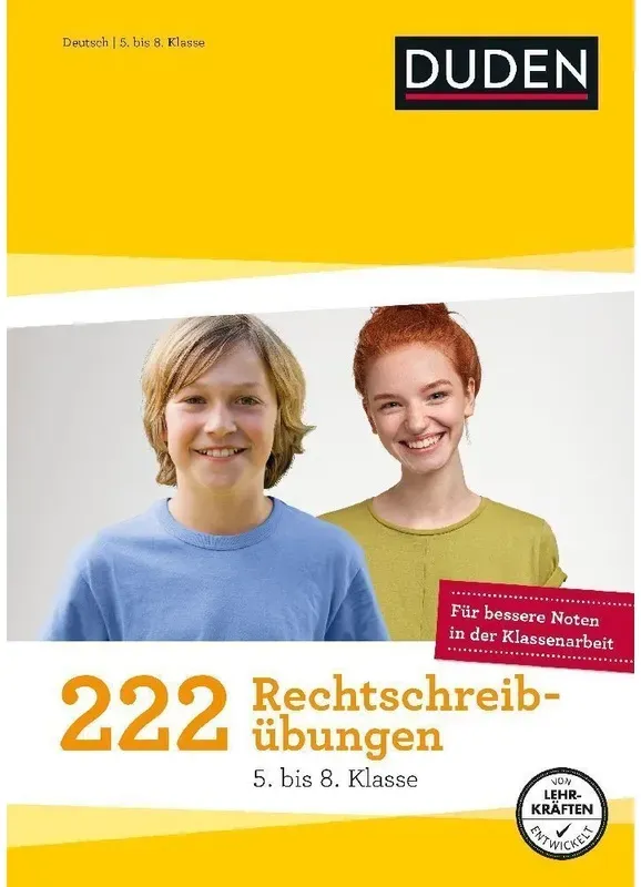 222 Rechtschreibübungen - 5. Bis 8. Klasse - Werner Braukmann  Johannes Greving  Claudia Fahlbusch  Kartoniert (TB)