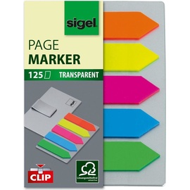 Sigel Sigel, Haftnotiz, HN611 Flexible bookmark Blau