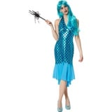 dressforfun 900625 Damen Meerjungfrau Kostüm, sexy Kleid für Karneval Fasching Party - diverse Größen - (XL | Nr. 303143)