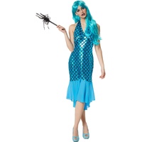 dressforfun 900625 Damen Meerjungfrau Kostüm, sexy Kleid für Karneval Fasching Party - diverse Größen - (XL | Nr. 303143)