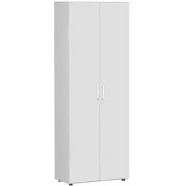 Geramöbel Kleiderschrank Flex 80 x 216 x 42 cm Lichtgrau