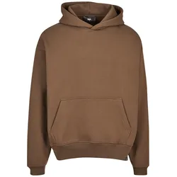 Kapuzensweatshirt DEF "DEF Herren DEF Hoody", Herren, Gr. S, braun, 80% Baumwolle, 20% Polyester, unifarben, Langarm, Sweatshirts