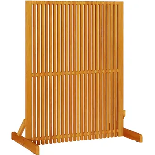 vidaXL Sichtschutz Braun 79.5 x 50 x 110 cm Massivholz Akazie