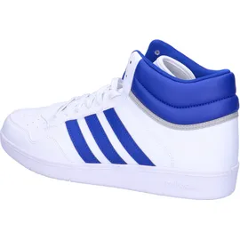 adidas Hoops 4.0 Mid Cloud White / Team Royal Blue / Grey Two 44