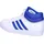 adidas Hoops 4.0 Mid Cloud White / Team Royal Blue / Grey Two 44