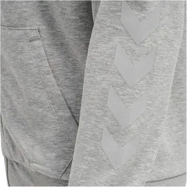 hummel hmlISAM Freizeit Kapuzenjacke Herren grey melange S