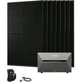 Powerness® Balkonkraftwerk mit Speicher, Anker SOLIX Solarbank 3 E2700 Pro Speicher mit 8x 500W Bifaziale Solarmodule (4000W) & Anker Smart Meter