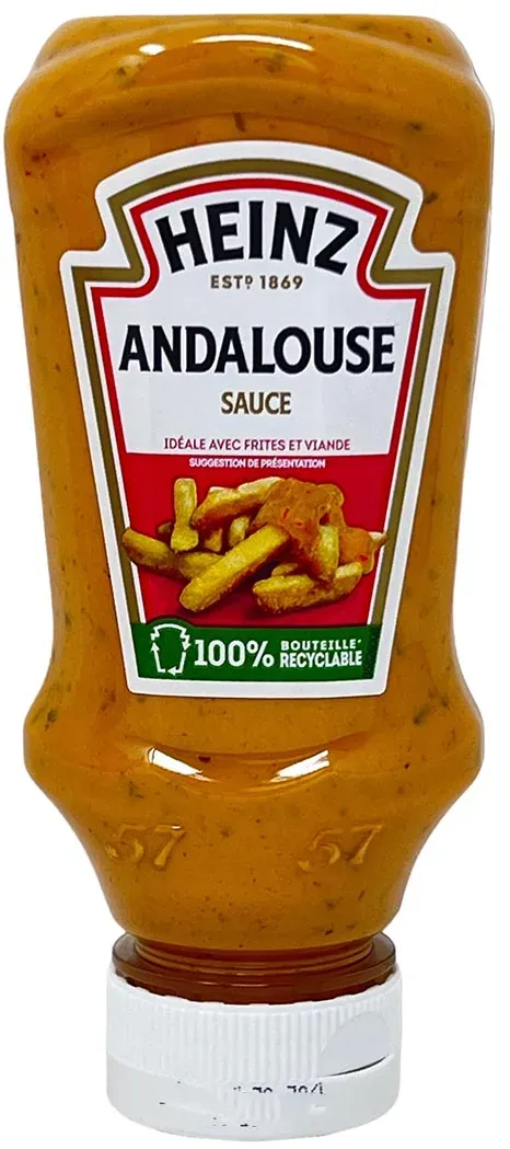 Heinz Andalouse Sauce 220g: Geschmackvolle Tomaten-Senf-Mischung für jeden Anlass