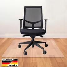 Böttcher-AG Bodenschutzmatte für Hartböden Aus recyceltem PET Transparent