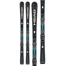 Head Supershape e-Speed Ski Set Schwarz 177 cm