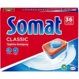 Somat Classic Spülmaschinen Tabs, 36 Tabs, M Pack, Geschirrspül Tabs für die tägliche Reinigung von Besteck und Geschirr, mit Extra-Kraft und Schutz vor Glaskorrosion