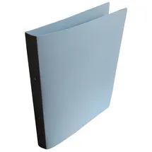Loer & Schäfer 4x Ringbuch / Rücken: 30mm / aus PP / Farbe: silbergrau