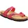 ROHDE Damen Zehentrenner Pantolette Alba 5594, Größe:38 EU, Farbe:Rot