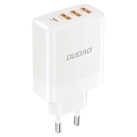 DUDAO A5HEU Netzwerkladegerät 3x USB-A 1x USB-C PD20W Weiß
