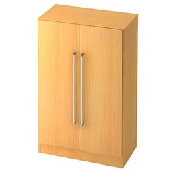 HAMMERBACHER Aktenschrank 7550 CE, V7550/6/6/CE buche 2 Fachböden 80,0 x 42,0 x 127,0 cm