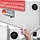 Heidenfeld Infrarotheizung Konvektor Heizung Hybrid HF-HP150 - Steuerung via App | Fernbedienung | Touch-Bedienfeld | Thermostat | 1000 Watt bis 25... | Weiß