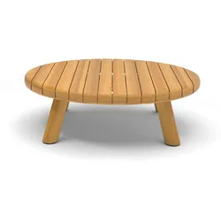 BEST  Matera – Kaffeetisch Akazie 80 cm   Akazie