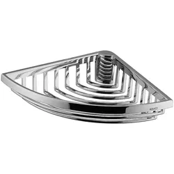KEUCO Eckschwammkorb Seifenkörbe 24944, Drahtmodell, abnEinhebelb., H:47mm, verchromt 24944010000