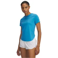 Under Armour Launch Elite Kurzarm-t-shirt - Ether Blue Reflective