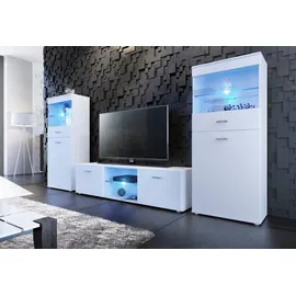 borchardt Möbel Wohnwand »Scala«, weiß