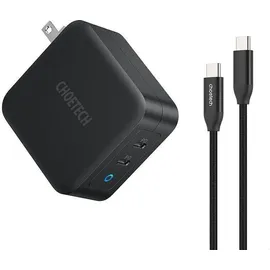 Wisam® Choetech 2xUSB-C PD 100W GaN Netzladegerät | Schwarz