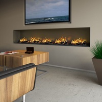 Muenkel design wall fire electronic [Opti-myst heat Elektrokamineinsatz Wandeinbau]: