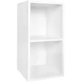 FineBuy Standregal 30 x 60 x 30 cm Weiß