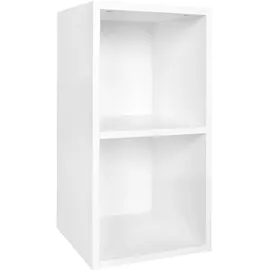 FineBuy Standregal 30 x 60 x 30 cm Weiß