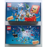 LEGO® 40253 + 40222 Saisonal Christmas Weihnachtlicher Bauspass Adventskalender