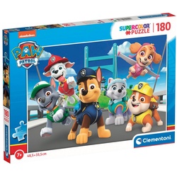 Clementoni® Puzzle Supercolor - Paw Patrol, 180 Puzzleteile