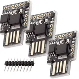 AZDelivery 3 x Digispark Rev.3 Kickstarter mit ATTiny85 und USB kompatibel mit Arduino inklusive E-Book!