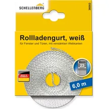 Schellenberg Rollladengurt weiß