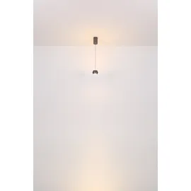 GLOBO Marthy 1-flg. Ø 10 cm grau Metall