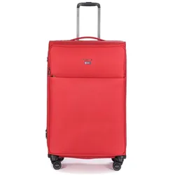Stratic Light+ Koffer M red Koffer mit 4 Rollen Weichgepäck