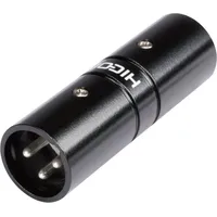 HICON HI-X3X3-MM XLR-Adapter XLR-Stecker - XLR-Stecker 1St.