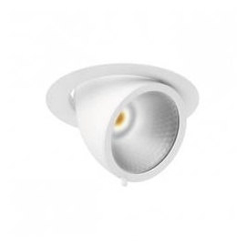 Siteco PunctoLed LED-Einbauleuchte LED LED fest eingebaut 27W Weiß (RAL 9016)