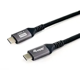 Equip 128383 USB4 Gen 3 C-auf-C-Kabel, M/M, 2.0 m, PD 240W, 8K/60Hz, 40Gbps