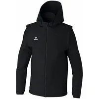 Erima TEAM Jacke mit abnehmbaren Ärmeln (2062401), schwarz 3XL