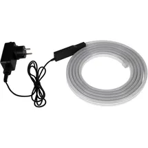 EGLO LED-Streifen "Flatneon-z LED Stripe, ZigBee, LED Streifen, Sprachsteuerung, IP44", weiß, Flammen 1 Stk., Kabellänge 3m x Gesamtlänge 5,1m, Lichterketten, LED-Streifen