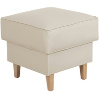 Max Winzer Hocker Lorris Kunstleder beige