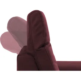 Home Affaire 2-Sitzer HOME AFFAIRE "Dalia", rot (bordeaux), B:173cm T:96cm, Luxus-Microfaser Florence (100% Polyester);Luxus-Microfaser weich (90% Polyester, 10% Polyamid);Webstoff (100% Polyester), Sofas, mit Federkernpolsterung, wahlweise auch mit