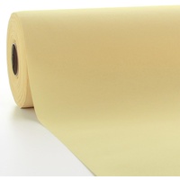 Sovie HORECA Linclass Airlaid Tischdeckenrolle Sahara - Tischdecke 120cm x 25m - Einfarbige Papiertischdecke Rolle - Ideal für Party & Hochzeit