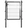 PEDDY SHIELD Gartentor 100 x 125 cm Grau/Metall