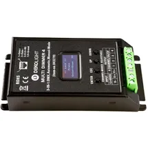 Deko-Light Niedervolt DMX Dimmer (CV, DC), MULTI-LED-Dimmer 1-4 CH, DMX/Auto/Man 12-48V