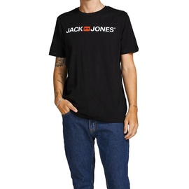 JACK & JONES Corp Logo 3 Pack Kurzarm-T-Shirt White / Pack 1 Black / 1 Navy Blazer / 1 White S